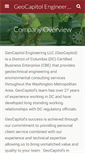 Mobile Screenshot of geocapeng.com